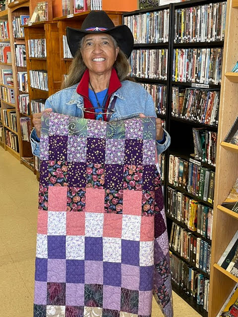 Quilt winner and quilt