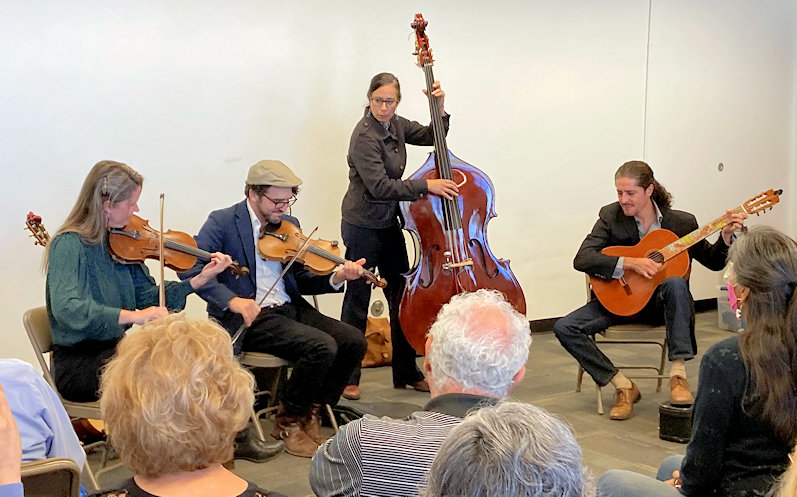 Lone Piñon in performance